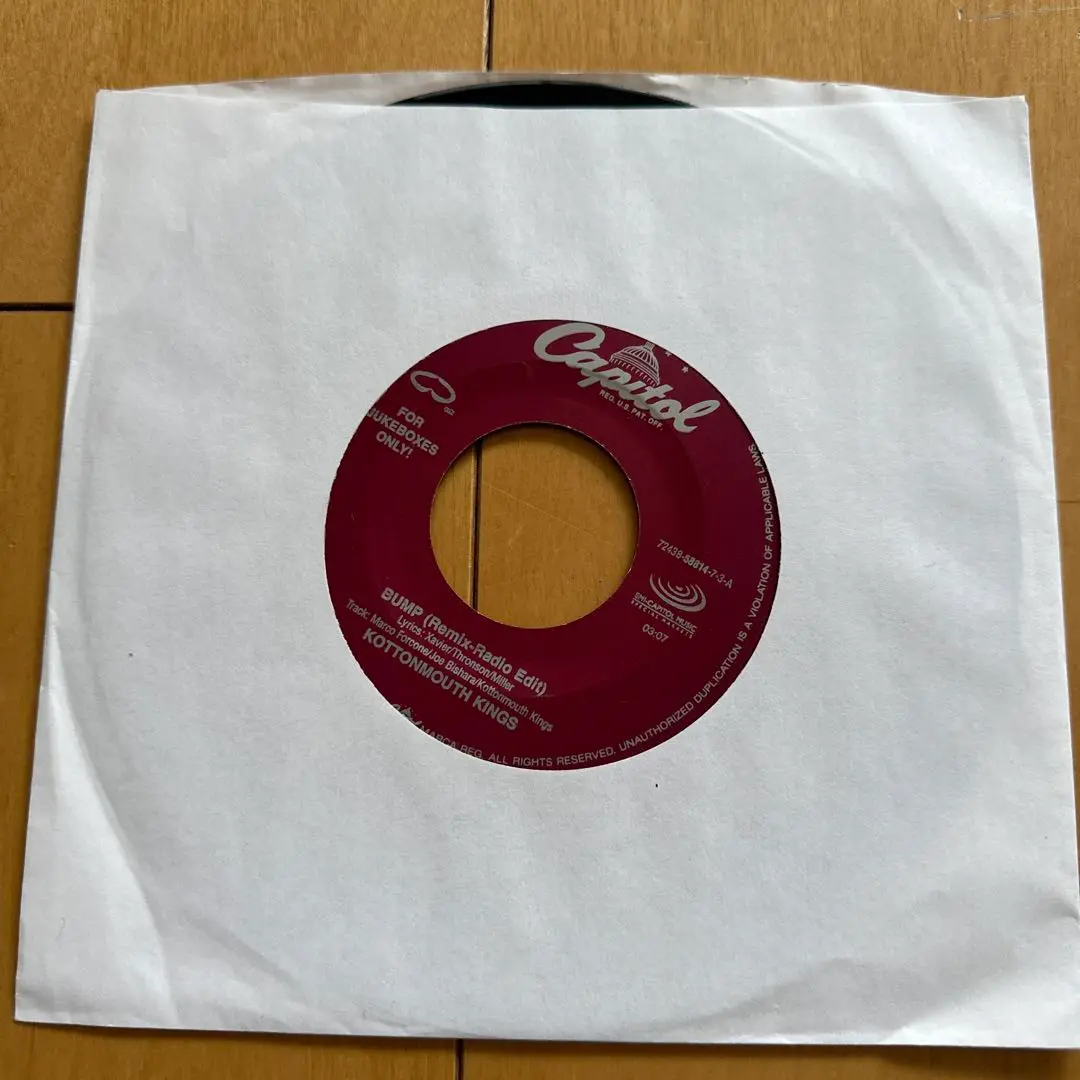 Kotton Mouth Kings/The Lotteryレコードプロモ12\" Kotton Mouth Kings/The Lotteryレコードプロモ12