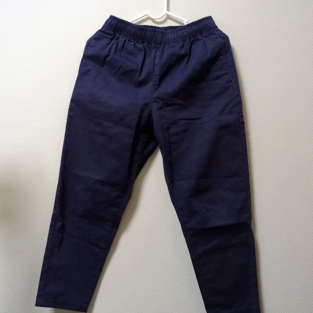 Thumbnail of Navy, elastic waist, long pants