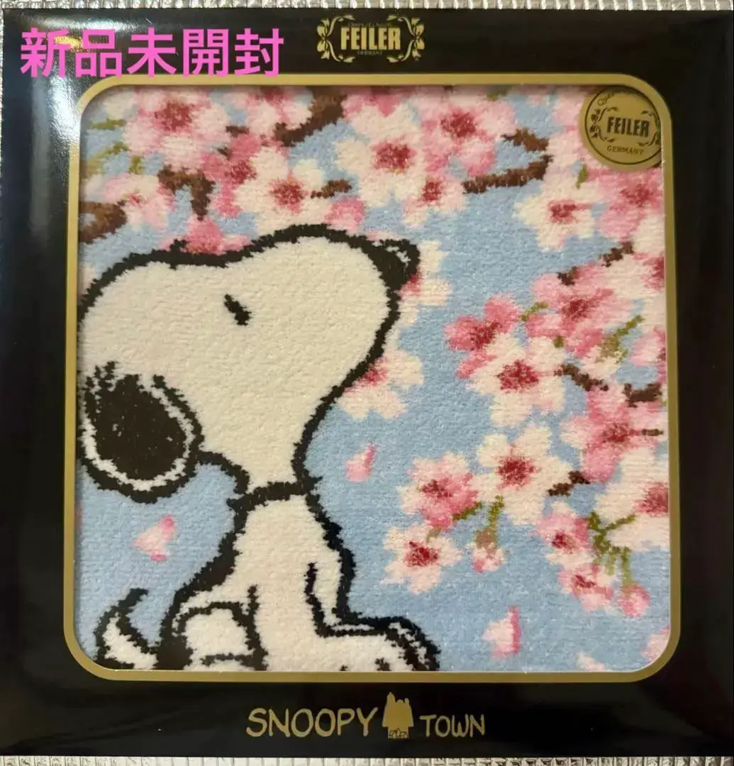 フェイラー　スヌーピーSAKURA FEILER - フェイラー×スヌーピー ハンカチ サクラ さくらの通販
