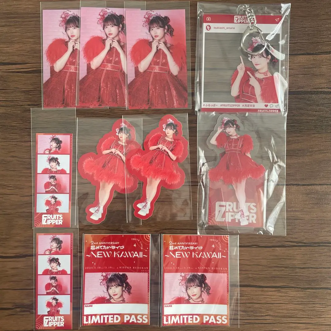 FRUITS ZIPPER アクスタコンプリートセット　新品未開封 FRUITS ZIPPER アクリルスタンド 集合アクスタ - メルカリ