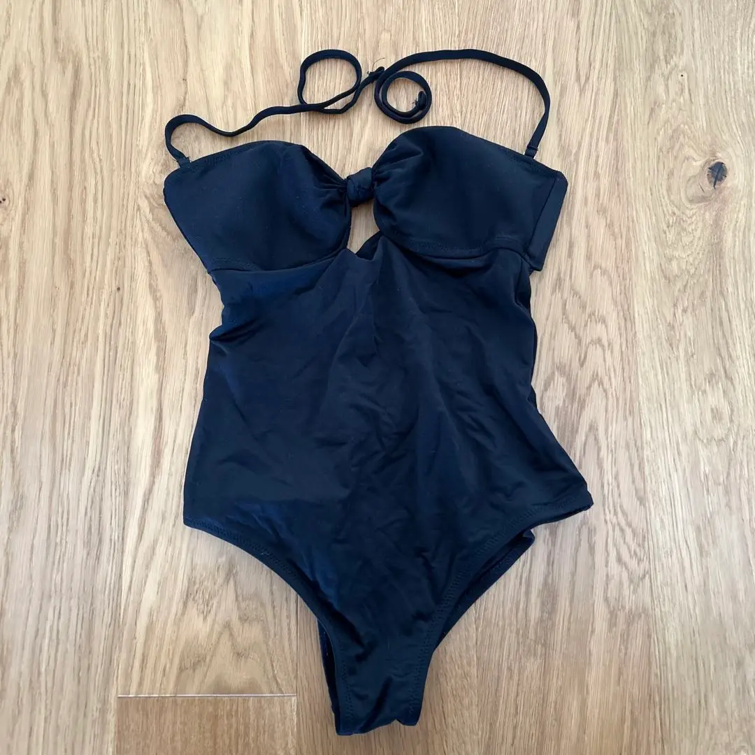 NU SWIMヌースイム⭐︎ワンピース水着ブラックS 未使用 NU SWIMヌースイム⭐︎ワンピース水着ブラックS 未使用