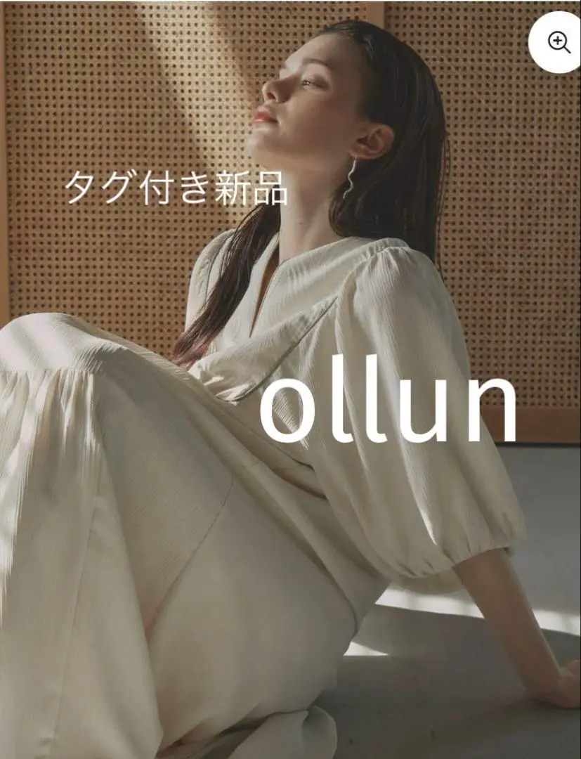 タグ付き新品 ollun volume bicolor one piece IV ollun volume bicolor one piece オルン ボリュームバイカラー