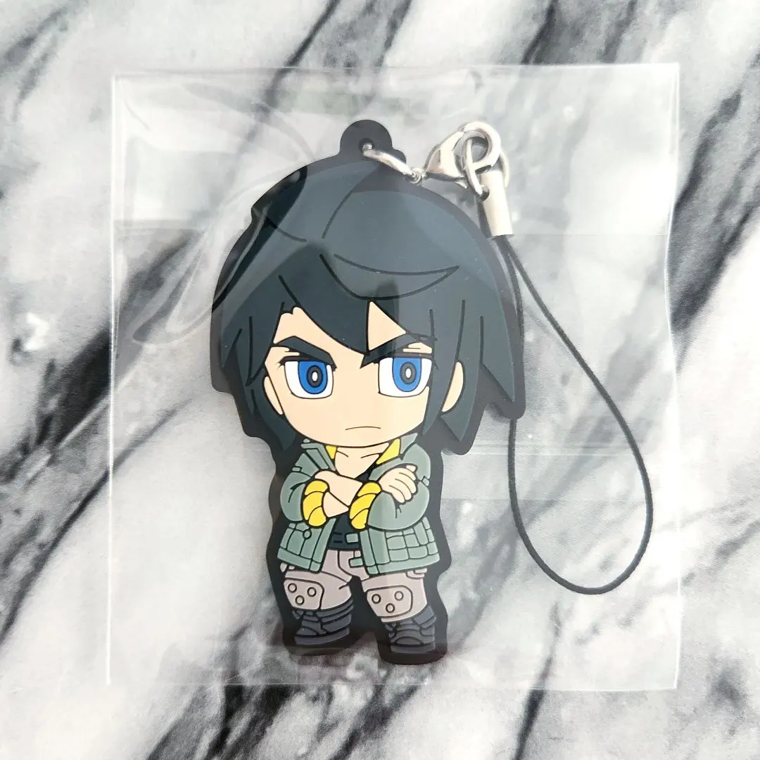 機動戰士鋼彈 鐵血孤兒 橡膠鑰匙圈 三日月 的縮圖