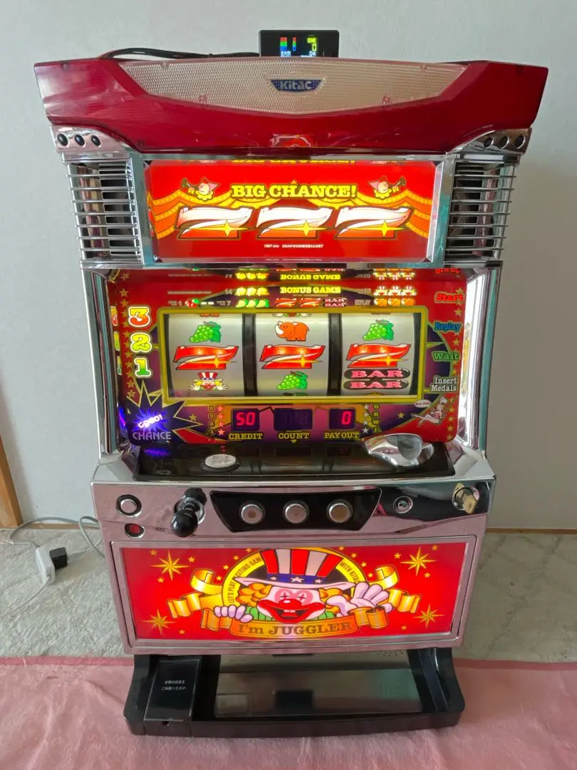 Uuu様 GOGOジャグラー実機 北電子 ゴーゴージャグラーKK 中古パチスロ実機 [4ch対応] A-SLOT
