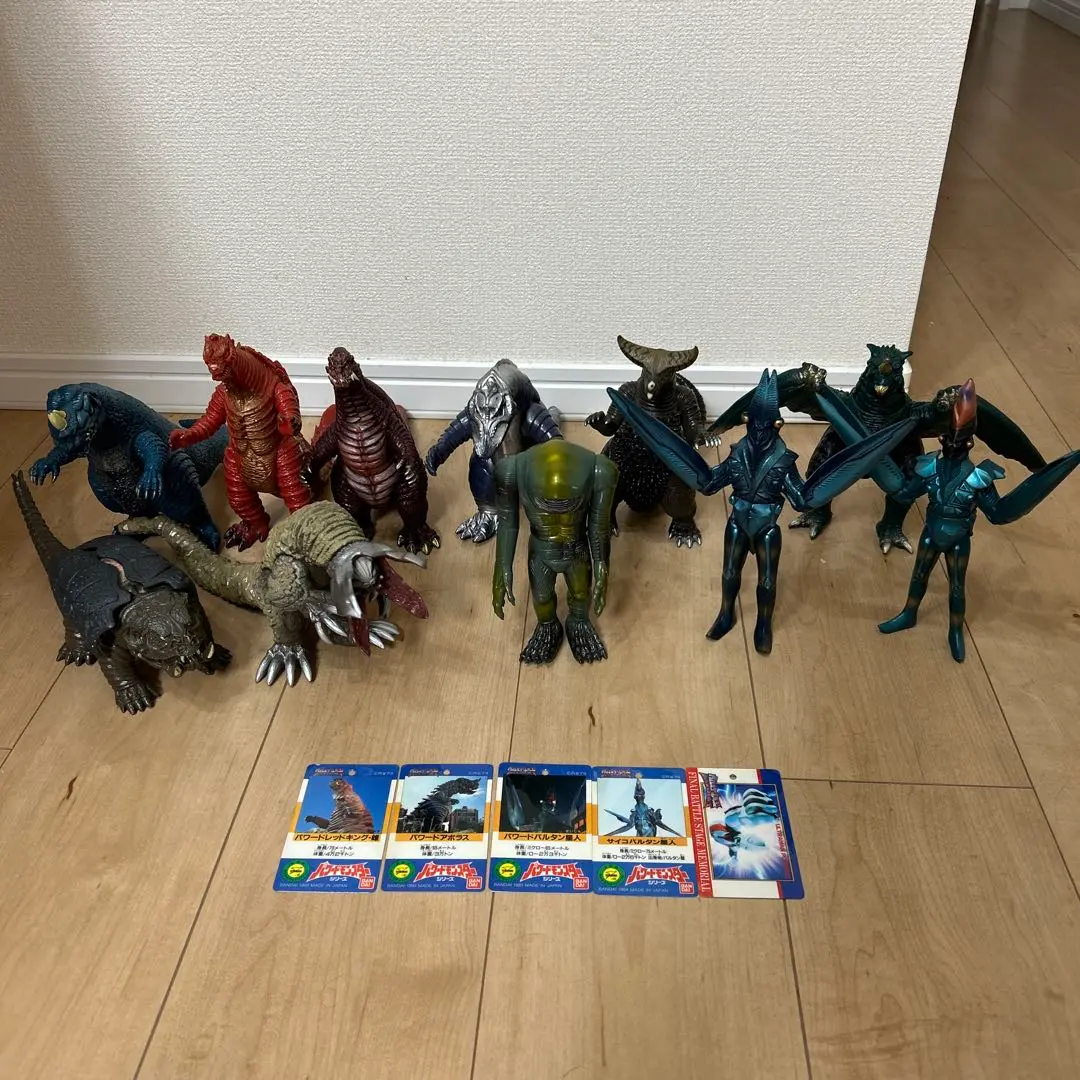 ウルトラマンパワード　ウルトラ怪獣　サイコバルタン　ジャミラ　ガボラ　バニラ他 ウルトラマンパワード ウルトラ怪獣 サイコバルタン ジャミラ