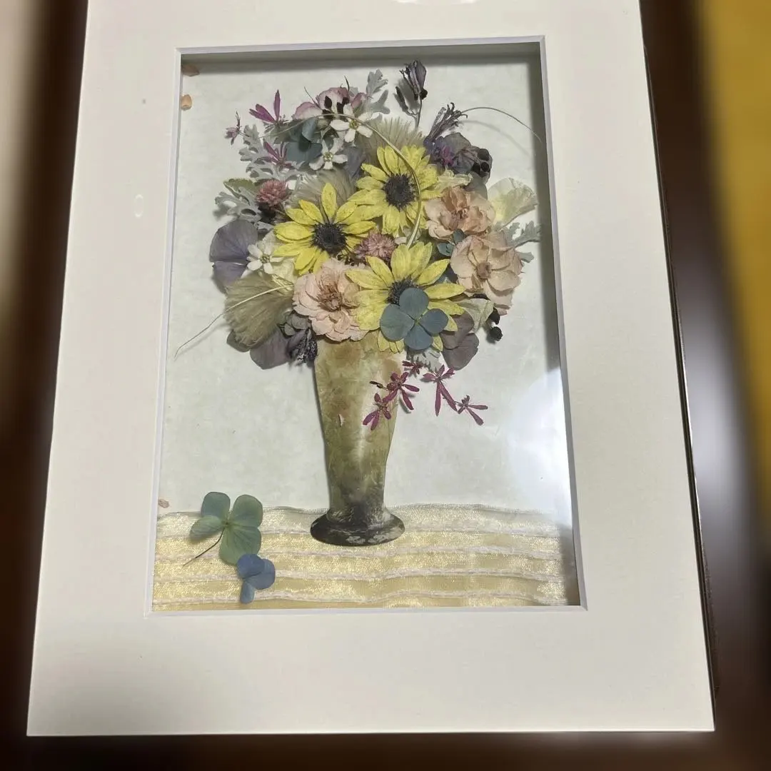 Thumbnail of (Inventory Sale: Handmade Item) Lecan Flower Frame: Summer Flowers