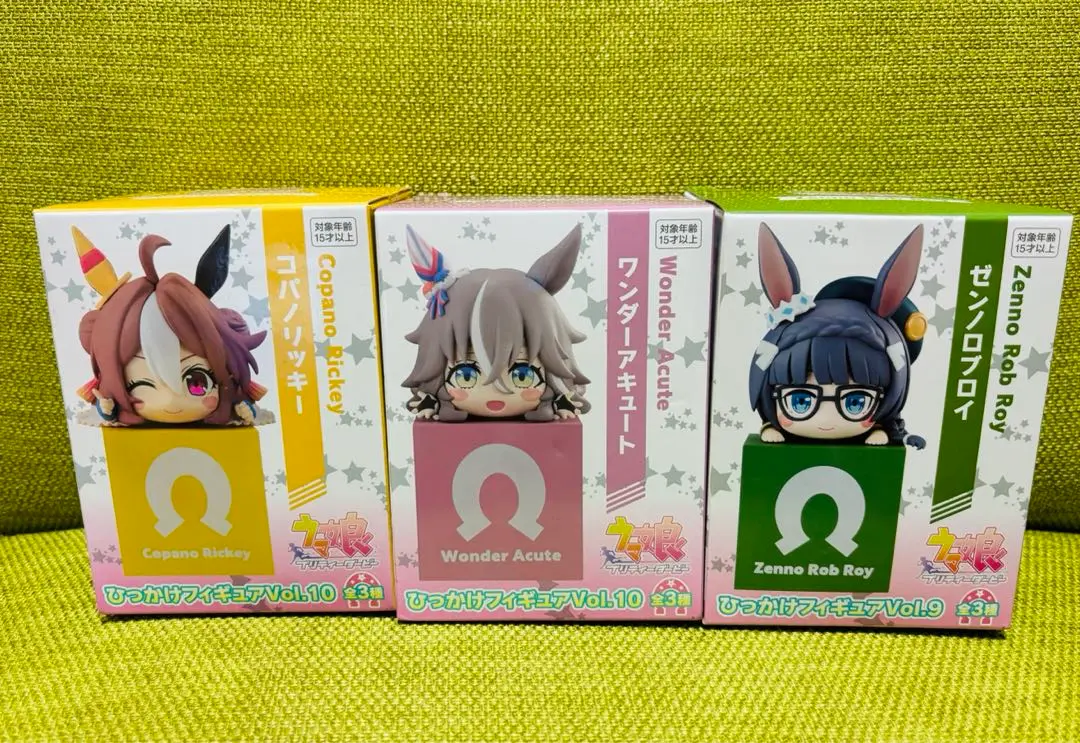 ウマ娘ひっかけフィギュア　コパノリッキー　ゼンノロブロイ　エアグルーヴ 2025年最新】ゼンノロブロイ ひっかけの人気アイテム - メルカリ