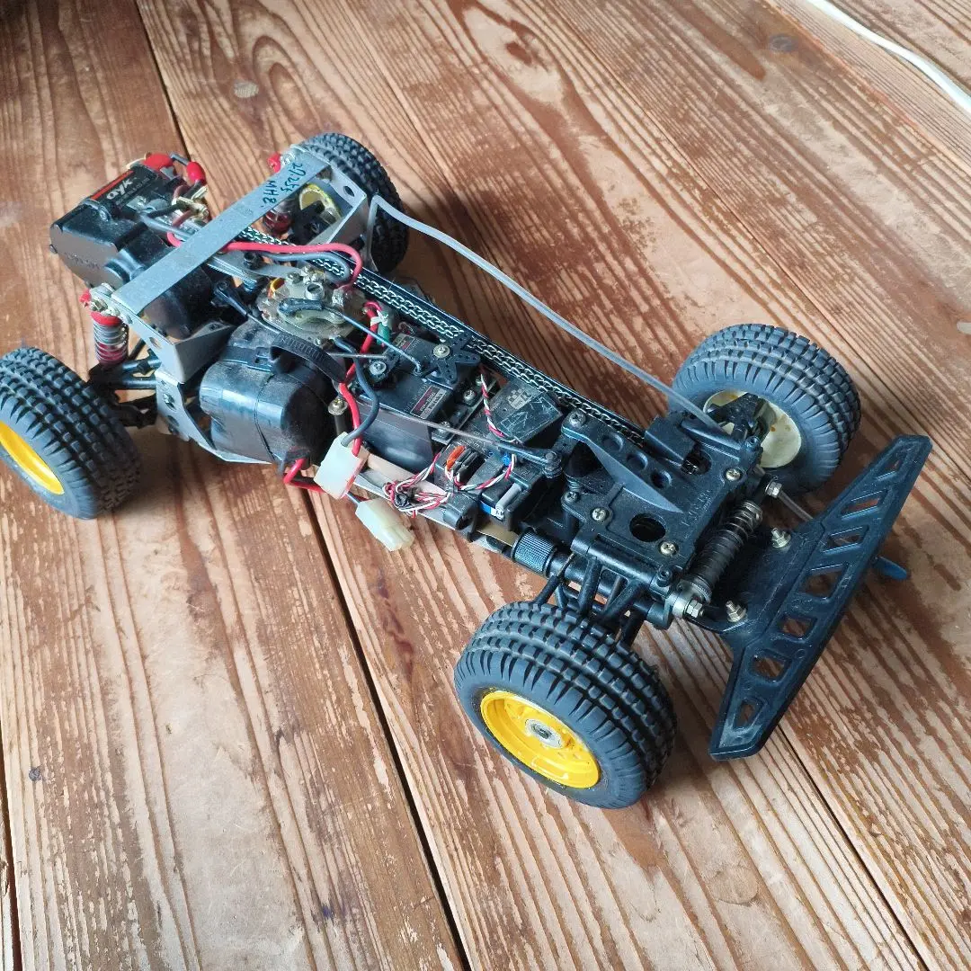 当時物♪プログレス4WS本体 電動RCラジコン京商KYOSHO　ジャンク品 Yahoo!オークション -「京商プログレス」(完成品（電動