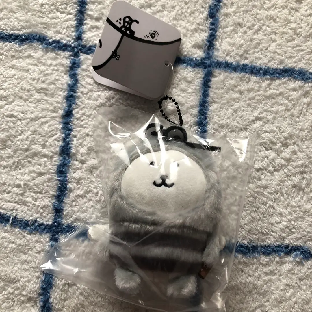 【新品】　自分ツッコミくま　ボールチェーン付き　ぬいぐるみ　マスコット　蚊 51dcwjLnRLL.jpg_BO30,255,255,