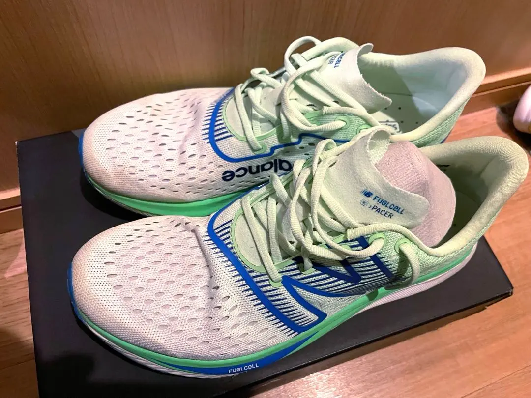 早い者勝ち【２５.０ｃｍ中古】FuelCell SuperCompElitev4 Size 7 - New Balance FuelCell SuperComp Elite v4 Cyber Jade