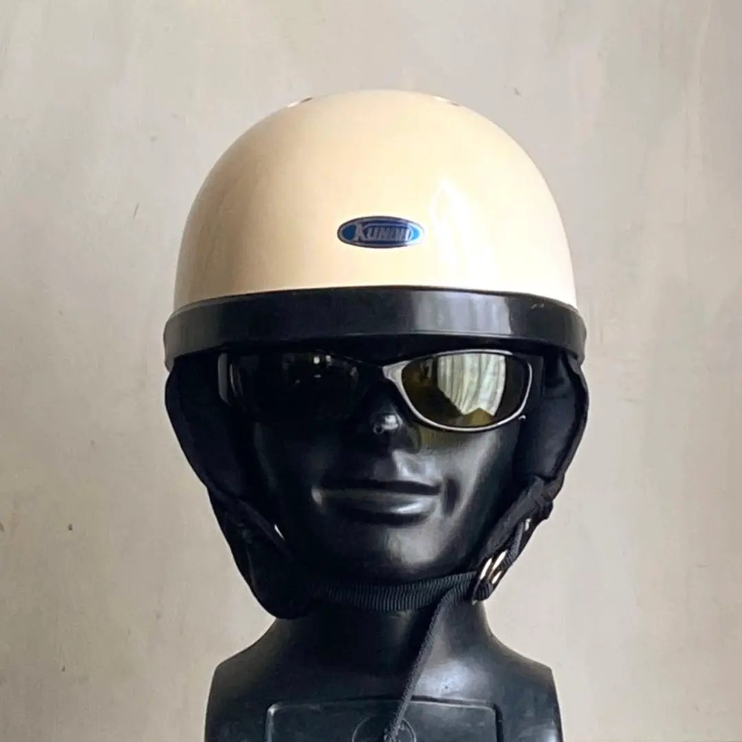 ★UVEX★クノー工業製★内部総革張りビンテージヘルメット★AGVゴーグル付き UVEXクノー工業製内部総革張りビンテージヘルメットAGVゴーグル付き