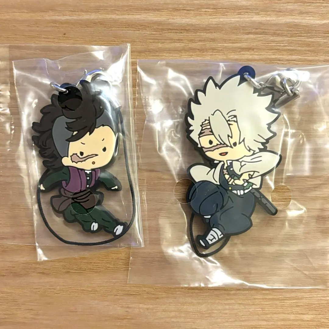 Thumbnail of Kimetsu no Yaiba Torupaka! Rubber Charm Sanemi Shinazugawa Genya Rubber Strap