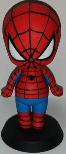 スパイダーマンコラボキューピー人形　2体セット　ソフビ キューピー人形 スパイダーマン コラボ - メルカリ