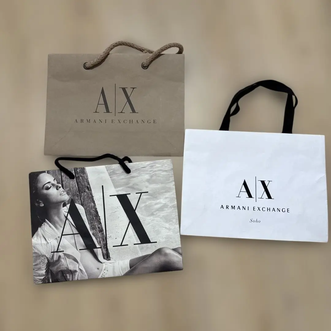 2025年最新】A|X ARMANI EXCHANGE ショップ袋・ショッパーの人気