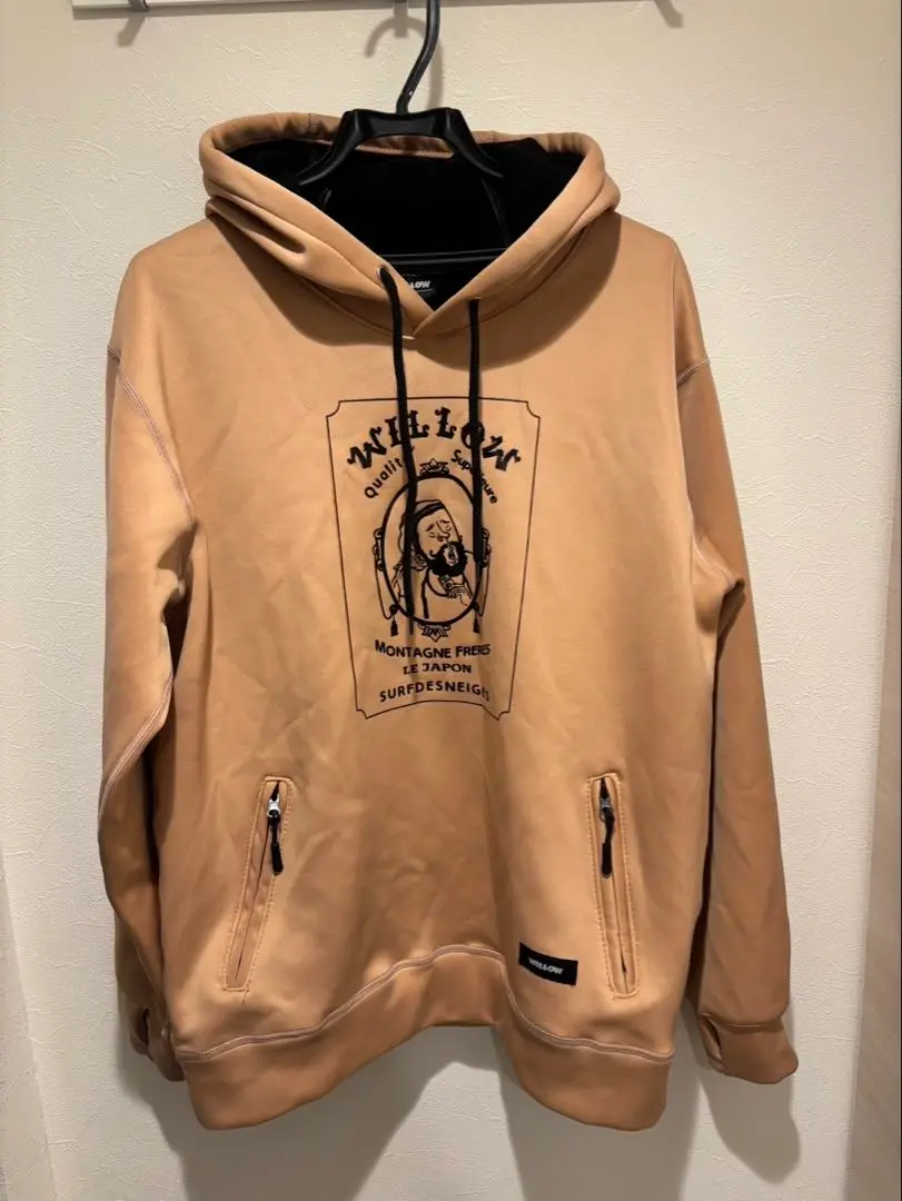 littlewillowman ブラウンジップパーカーs