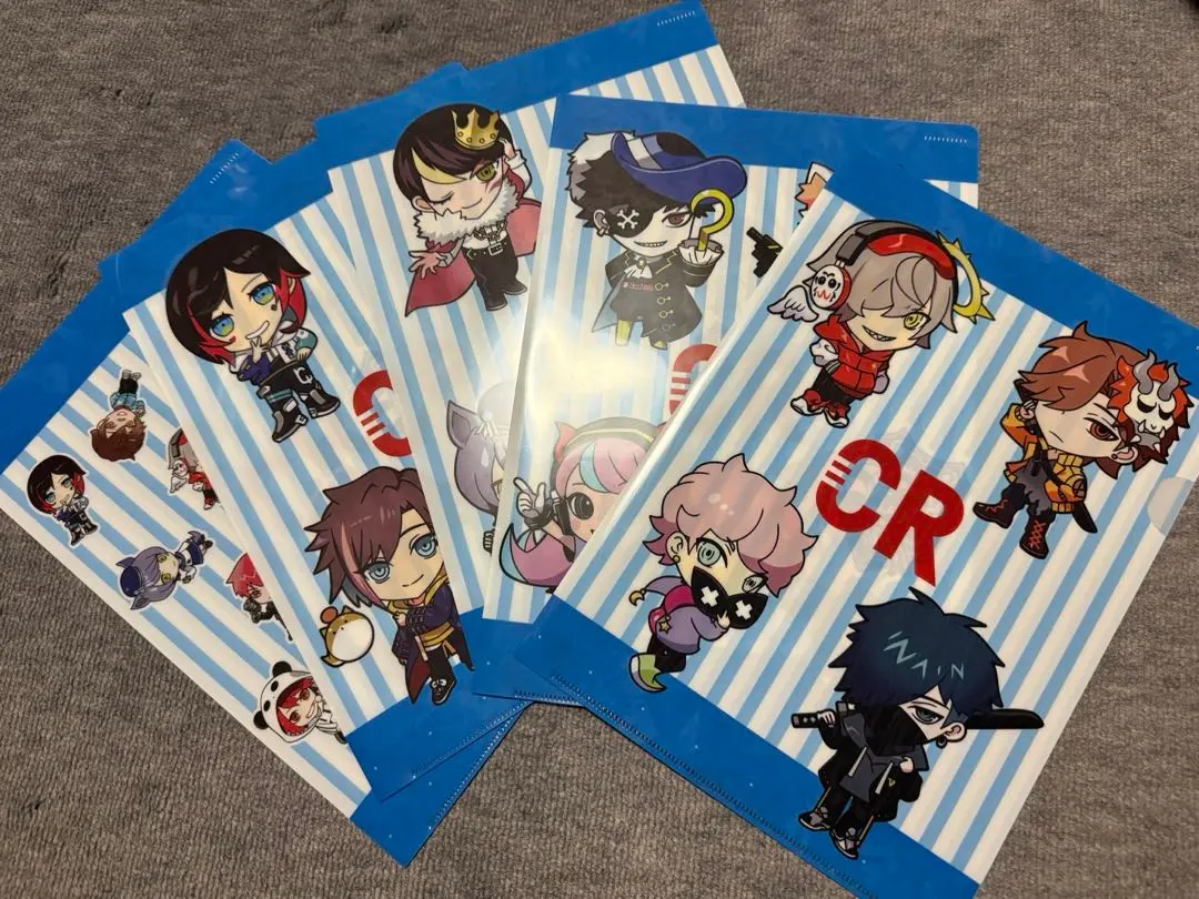 Thumbnail of CRAZYraccoon Lawson Collaboration Clear File Set of 5 (Set 1)