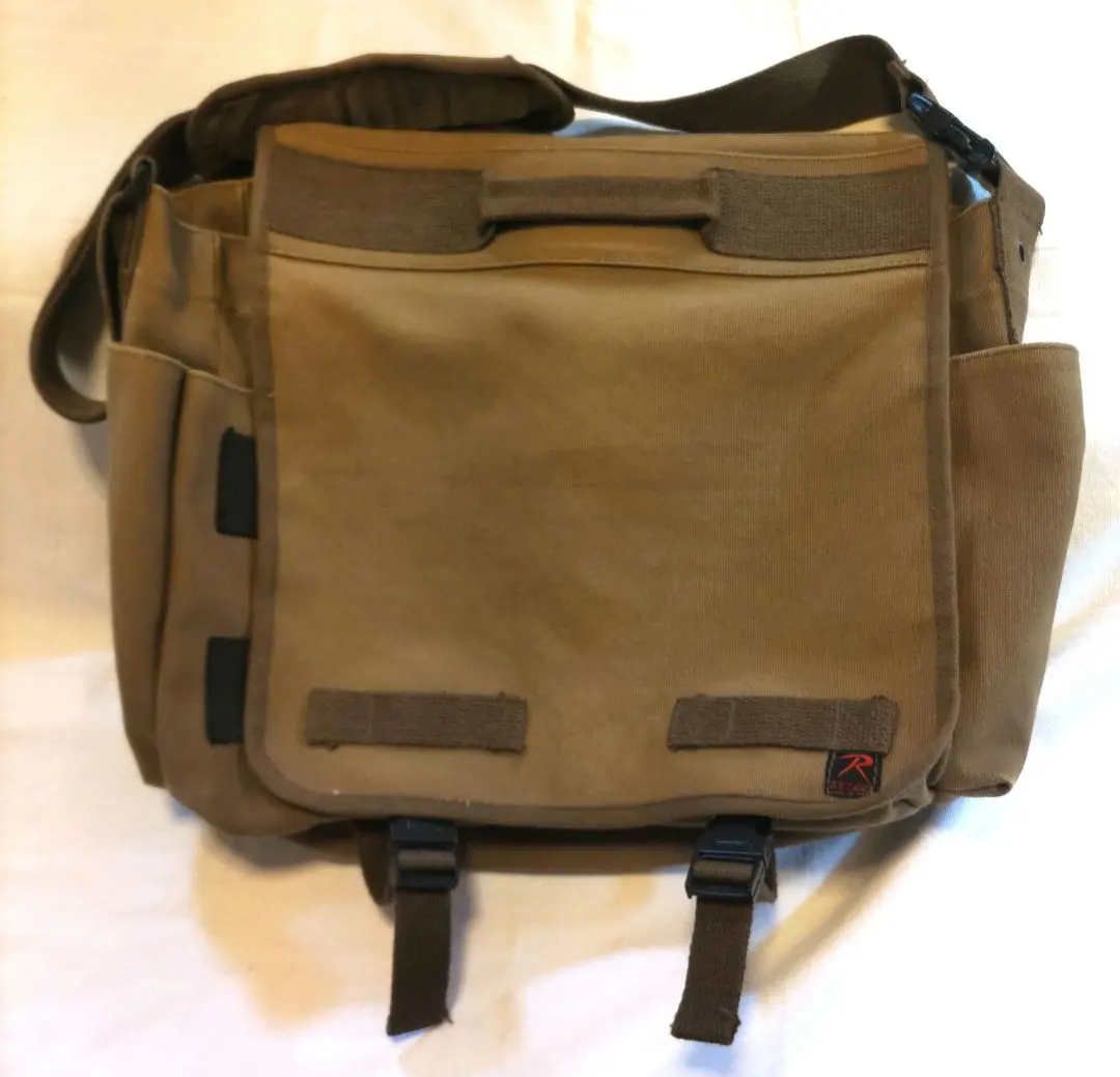 Thumbnail of Rothco Concealed Carry Messenger Bag, Earth Brown (Note)