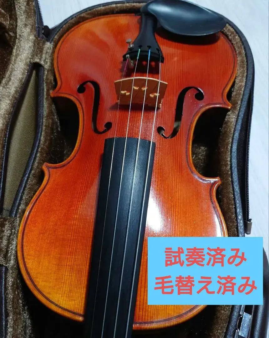 【良杢優音】スズキ No.520 1/2 バイオリン 1992 良杢優音】スズキ No.520 1/2 バイオリン 1992（弦楽器】中古