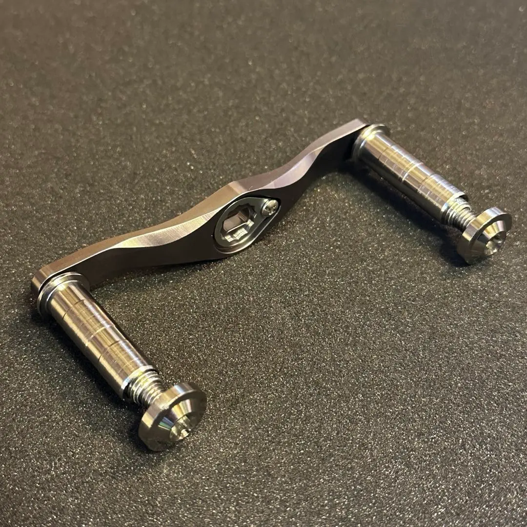 DRT VARIAL p.c.d 95 ガンメタ　同色ナット付き DRT】 バリアルハンドル p.c.d 95 ガンメタ DRT VARIAL