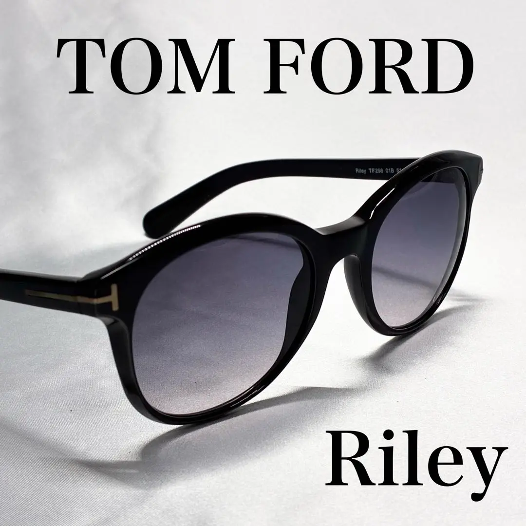 TOM FORD サングラス TF298 TOM FORD サングラス TF298 52F Riley ボストン フレーム メンズ
