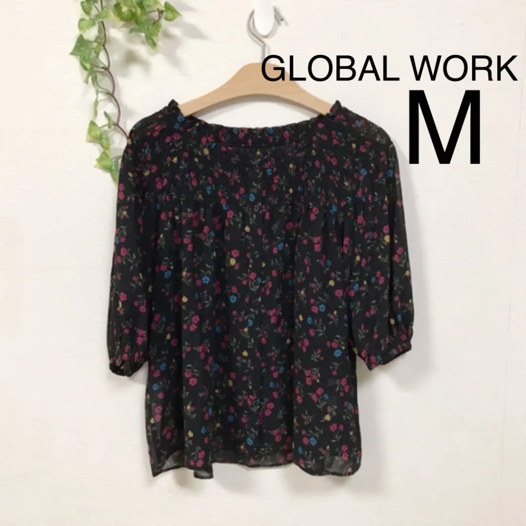 Thumbnail of GLOBAL WORK Top Floral Blouse M