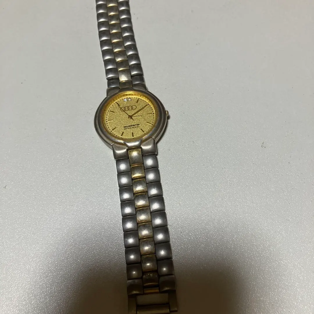 Thumbnail of Audi Quartz Watch Gold Silver