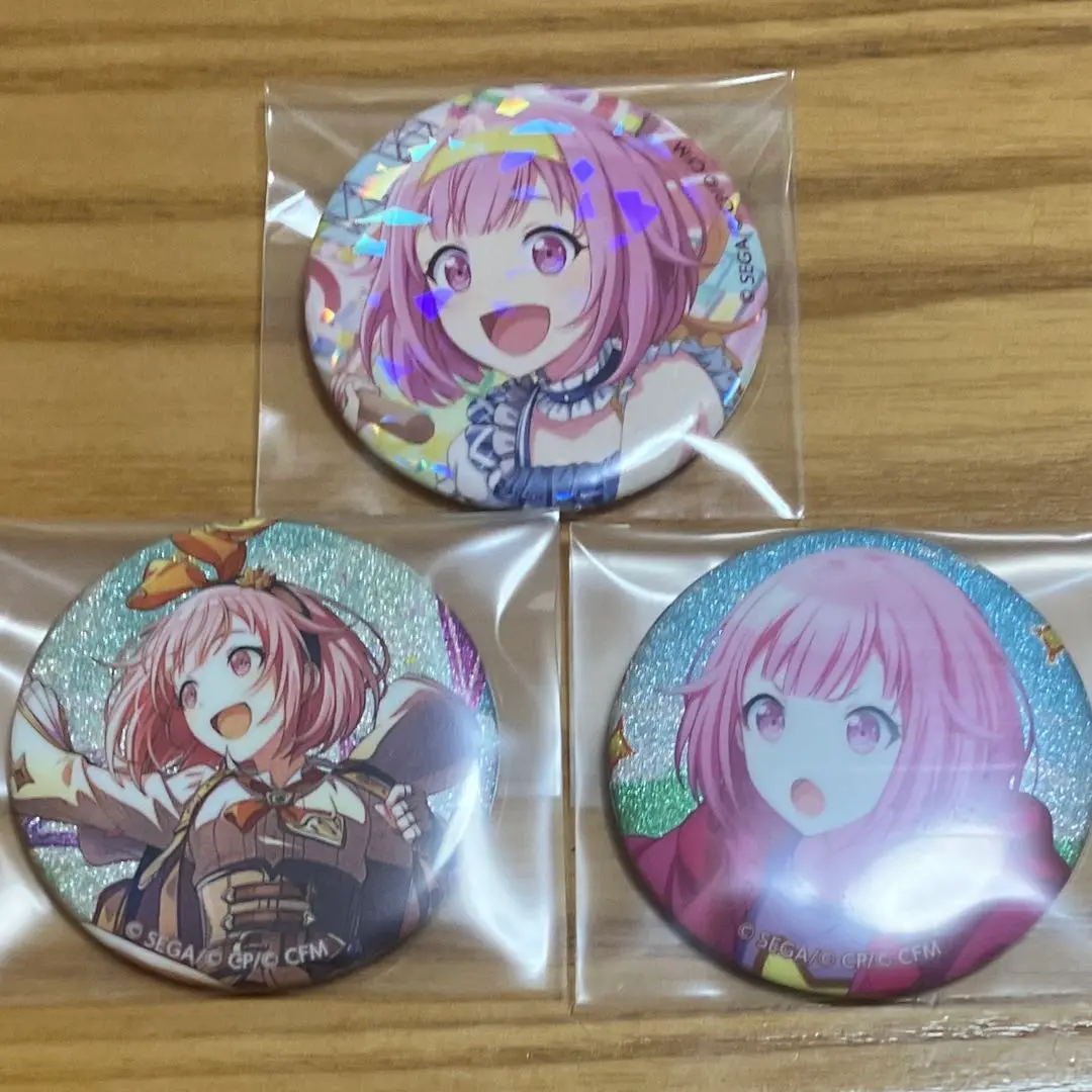 プロセカ ワンダショ キラピピ★キラピカ CD 特典 缶バッジ トレカ えむ プロセカ ワンダショ CD キラピピ☆キラピカ 特典 缶バッジ えむ