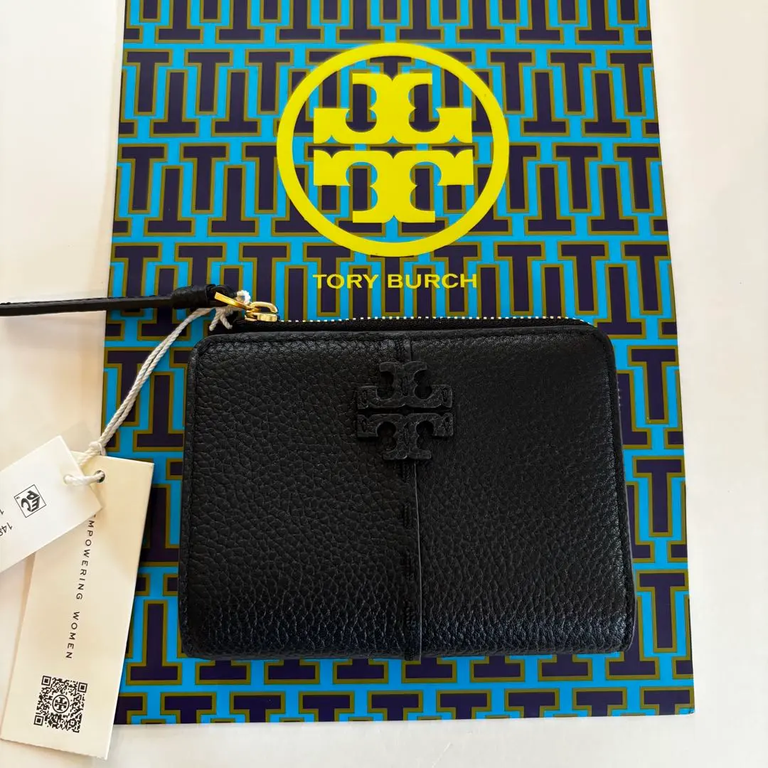 Thumbnail of Tory Burch / Simple! McGraw Bifold Mini Wallet, Black