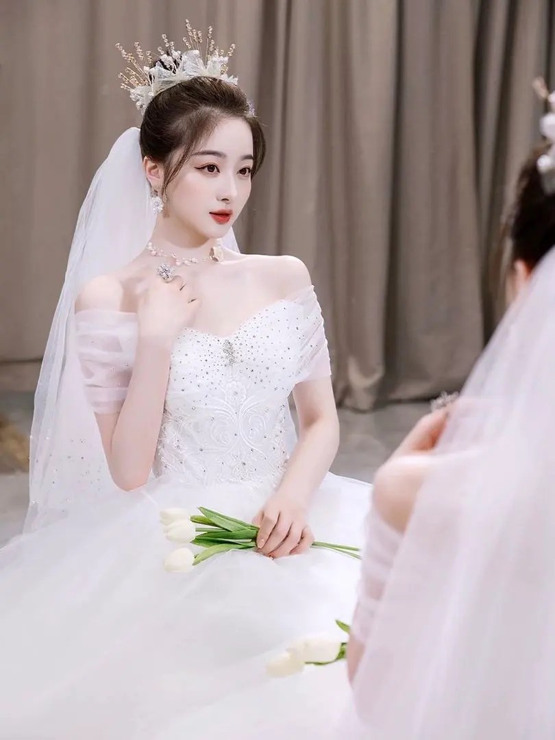 Thumbnail of 【Latest 2025】Princess ✨ Main Wedding Dress - 3-Piece Set for Wedding Photoshoot