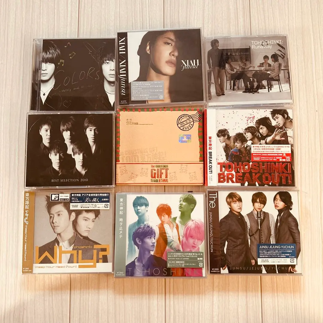 東方神起 CD 合售 的縮圖