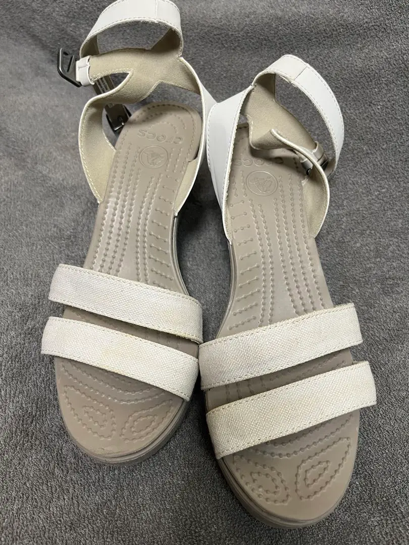 美品 クロックス レイ2 アンクル ウェッジ サンダル 24㎝ w8 楽天市場】【クーポンで20%OFF】クロックス/CROCS レイ2クロス
