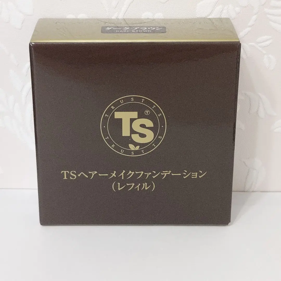 TSヘアー　メイクファンデーション　本体１４ｇ＋レフィル２個（全部で３回分） TSヘアーメイクファンデーション モア レフィル付きセット