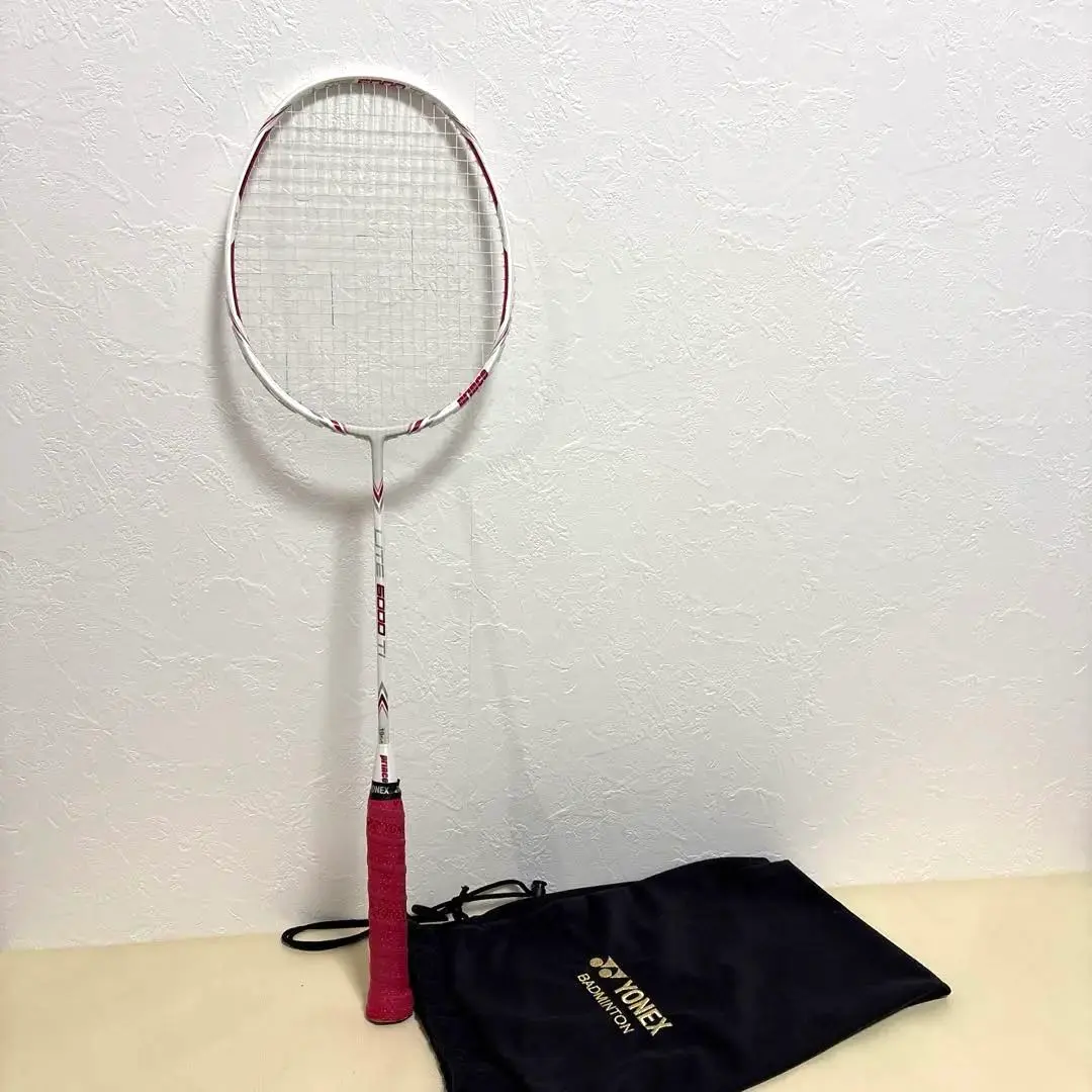 Thumbnail of YONEX Badminton Racket White/Pink