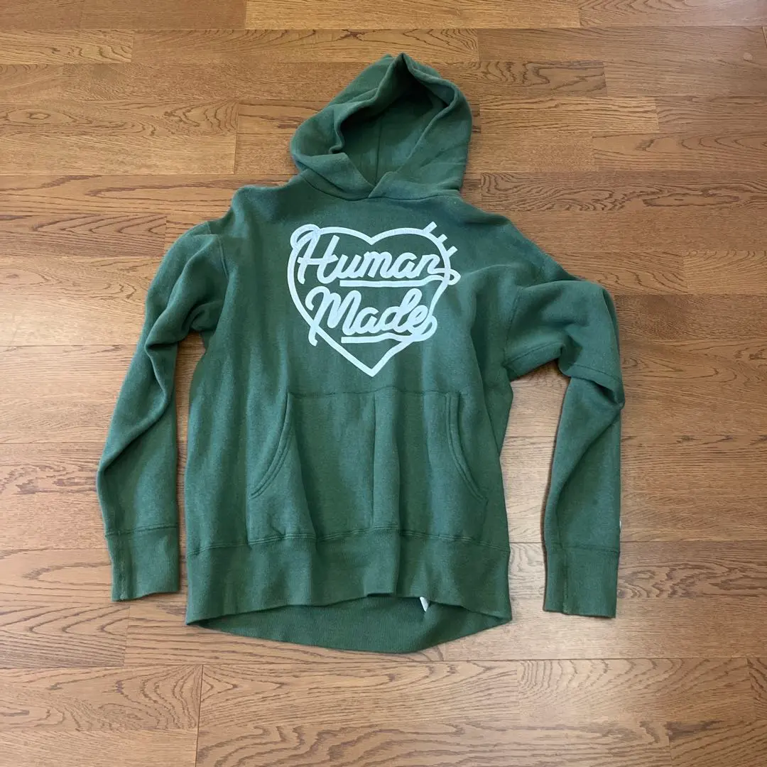 Thumbnail of Human Made Olive Green Hoodie