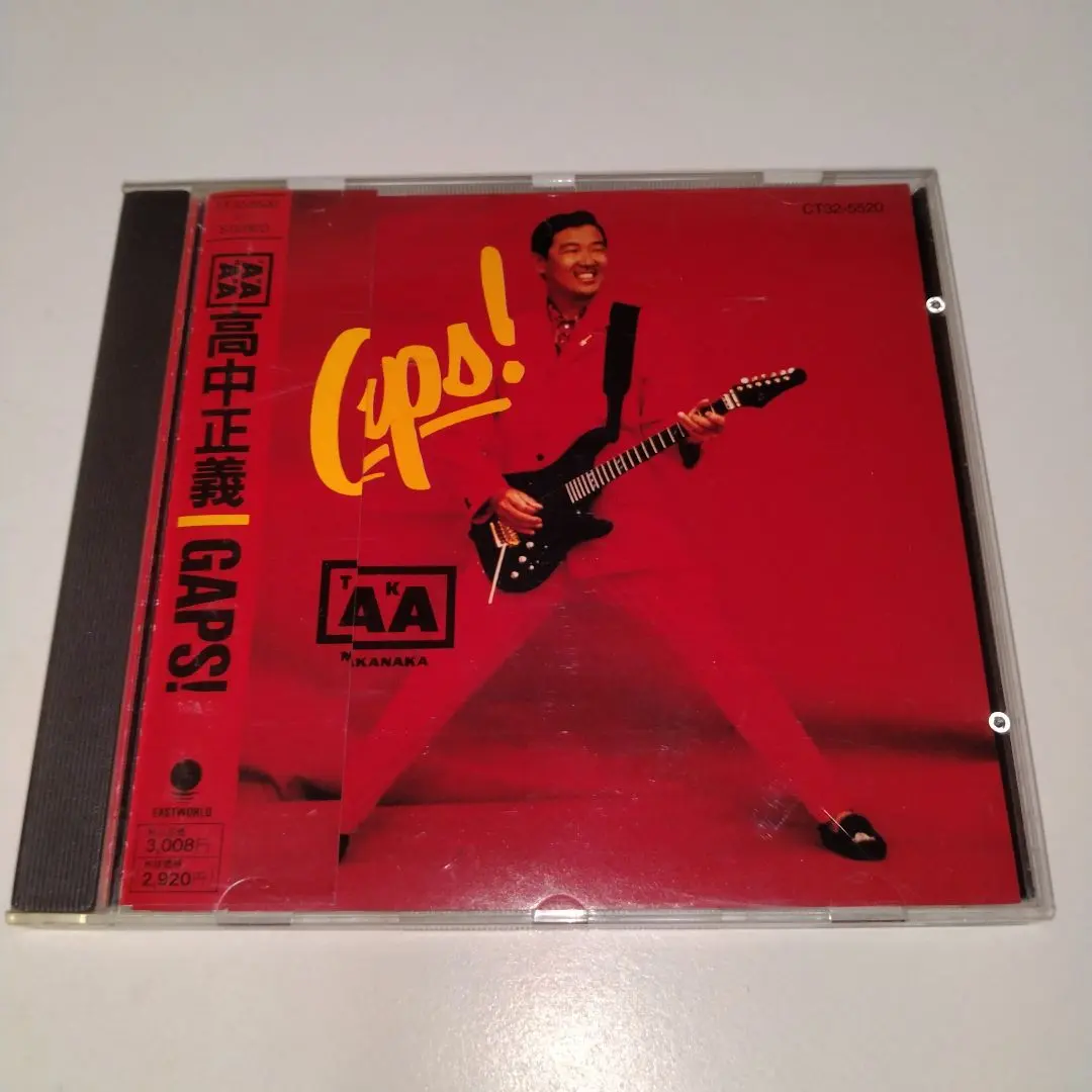 高中正義 GAPS! アナログLPレコード 高中正義 GAPS! アナログLPレコード