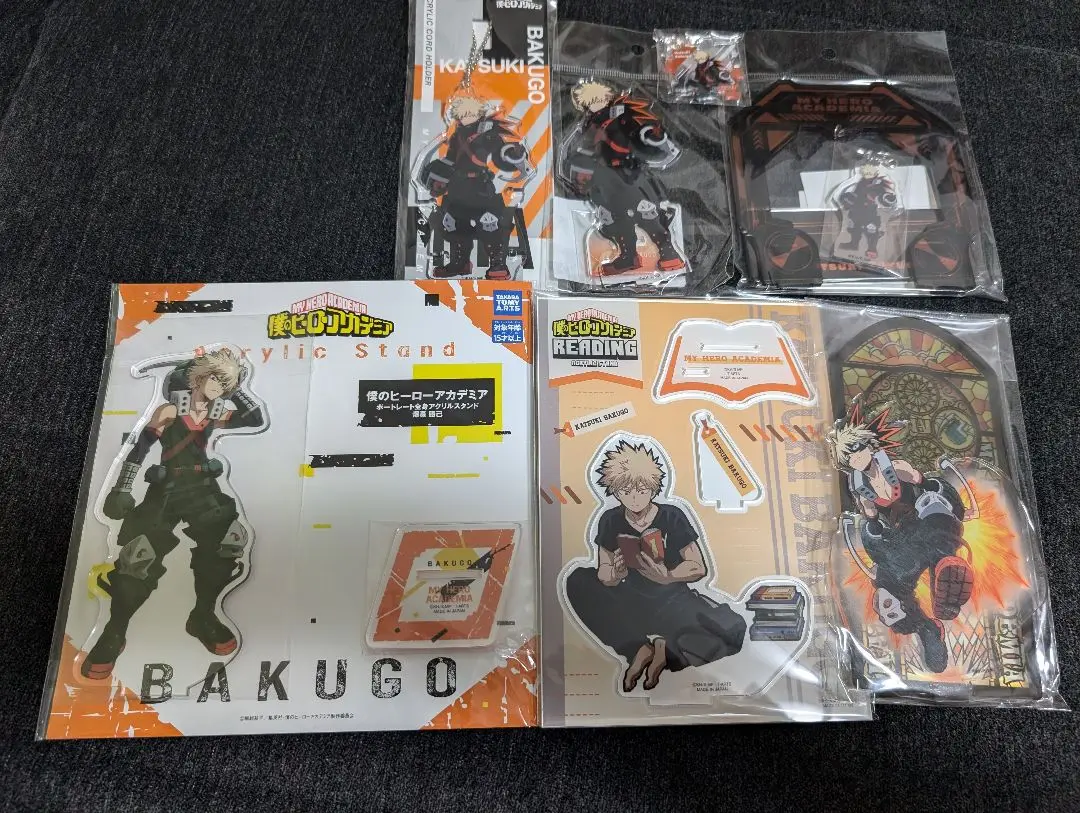 僕のヒーローアカデミア　爆豪勝己　アクリルスタンド　コードホルダー　まとめ売り 2025年最新】僕のヒーローアカデミア アクリルコードホルダー 爆