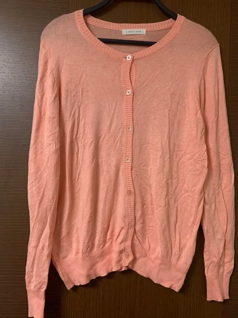 Thumbnail of LUMINE FARM Pink Cardigan L