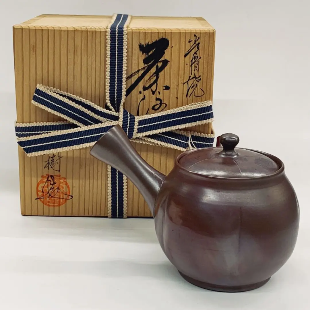 常滑焼　吉川秀樹作　（雪堂）急須 Yahoo!オークション -「吉川秀樹」(常滑) (日本の陶磁)の落札