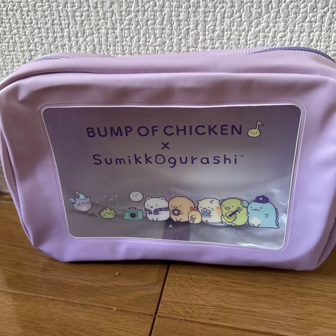 BUMP OF CHICKEN すみっコぐらし ぬいぐるみコンプリート＋ポーチ BUMP OF CHICKEN×すみっコぐらしコラボレーションアイテムを発売