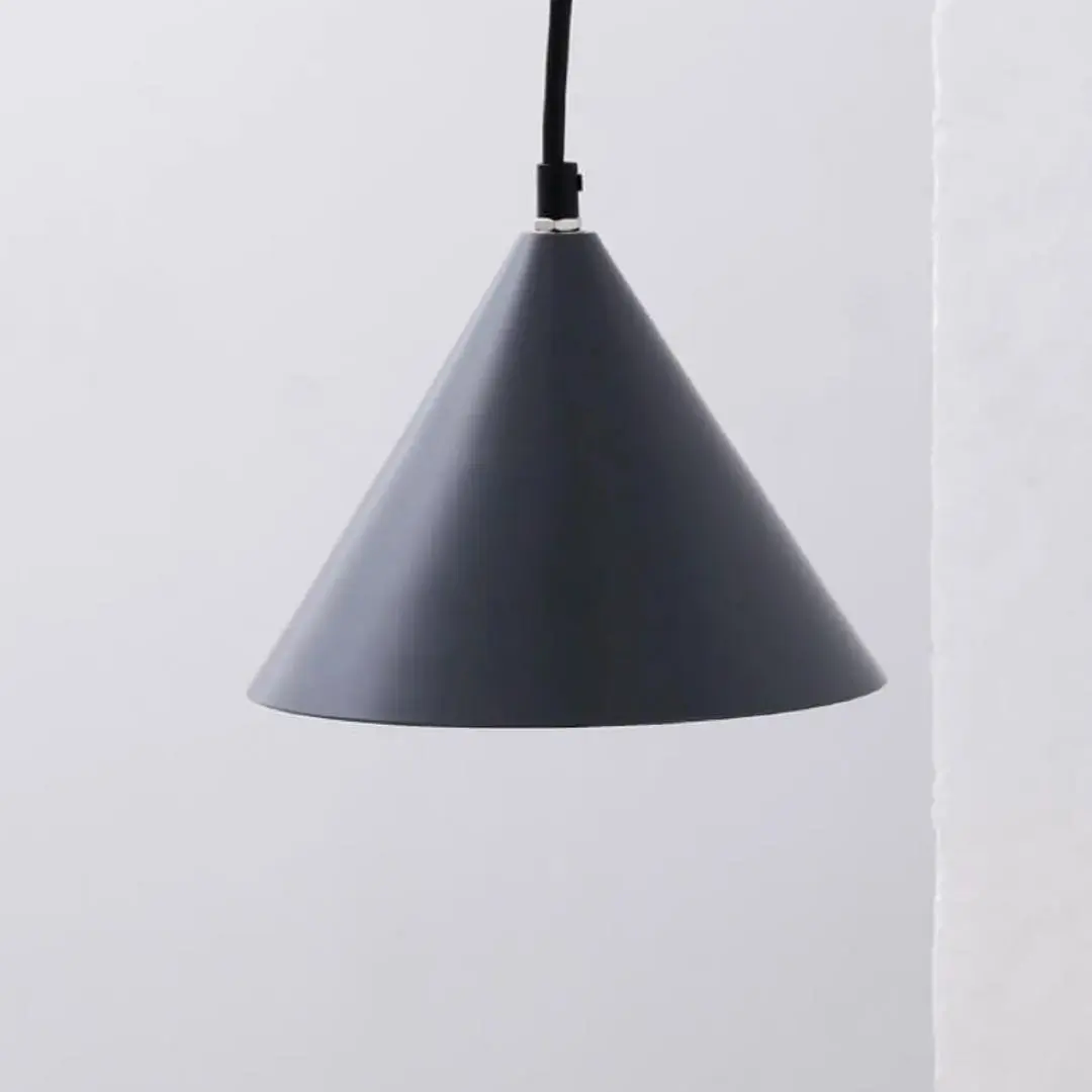 Thumbnail of LOWYA Gray Cone-Shaped Ceiling Light