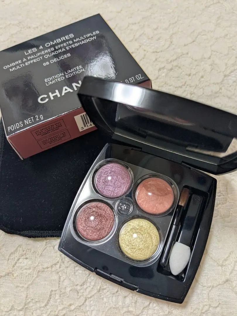 未使用未開封　シャネル　CHANEL 68 DÉLICESアイシャドウ 限定版 未開封】CHANEL レキャトルオンブル アイシャドウ68 デリス