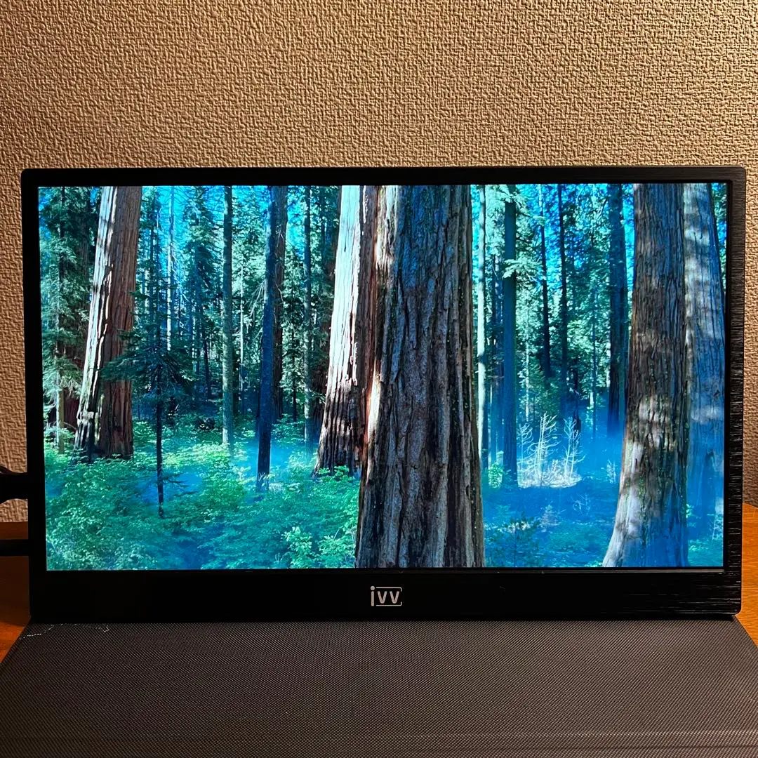 IVV モバイルモニター 12.5インチ 4K本体 カバー付き