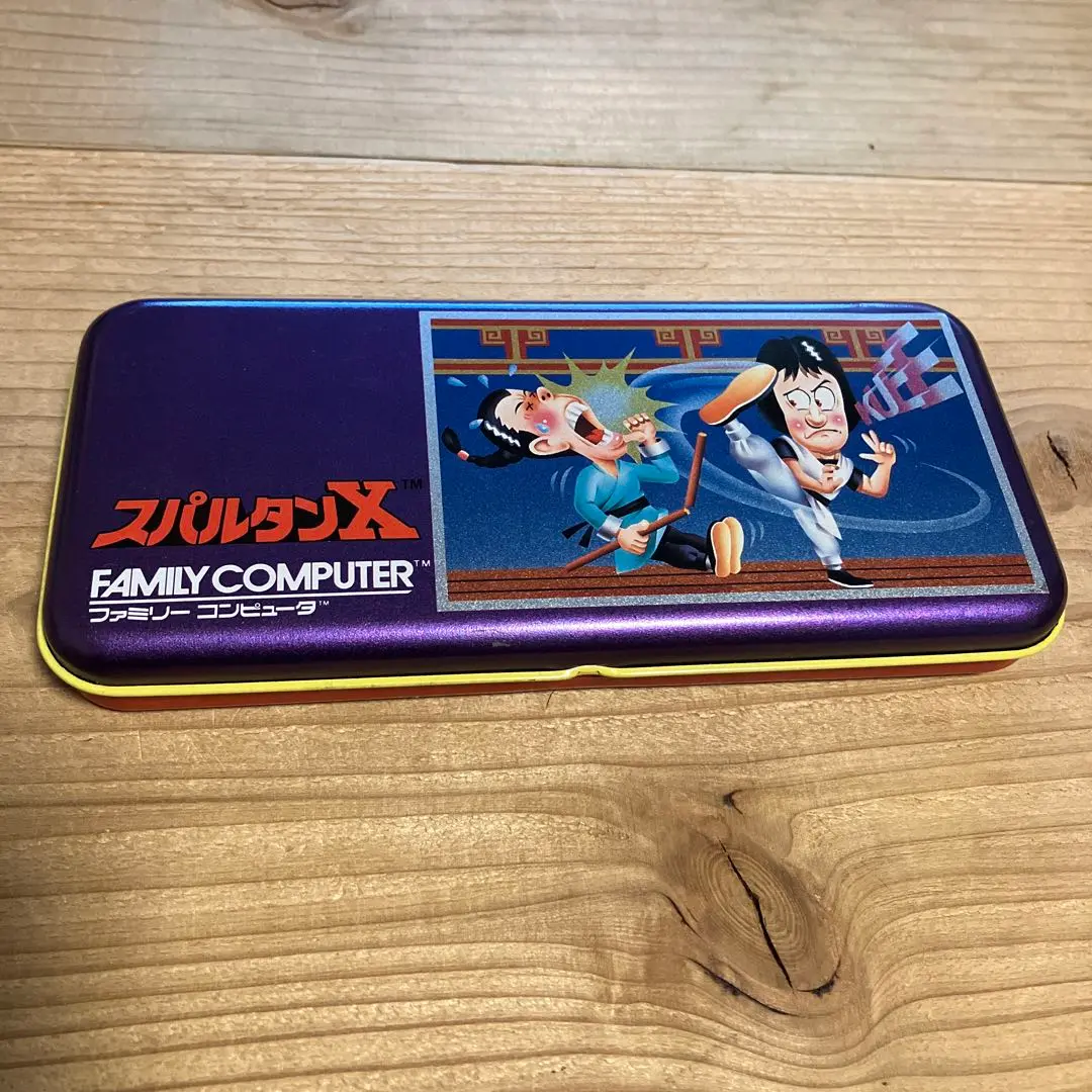 ファミコン　カンペン　缶ペン　スパルタンX　筆箱　未使用未開封 m44328398895_1.jpg?1747206511