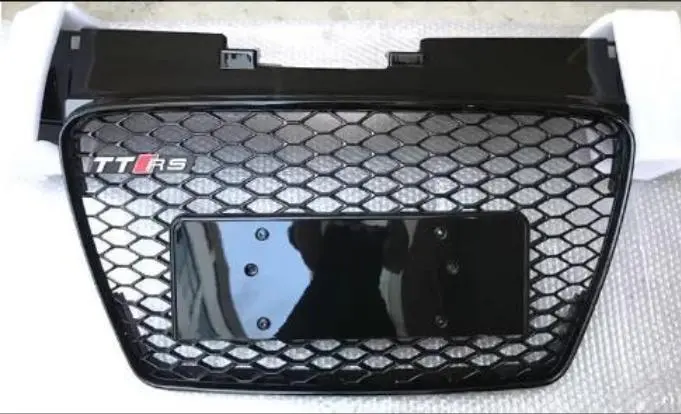 【値下げ！大特価】Audi tt8j ブラック グリル AUDI アウディ 8J TT TTS TTRS用 RSタイプ ハニカム フロント