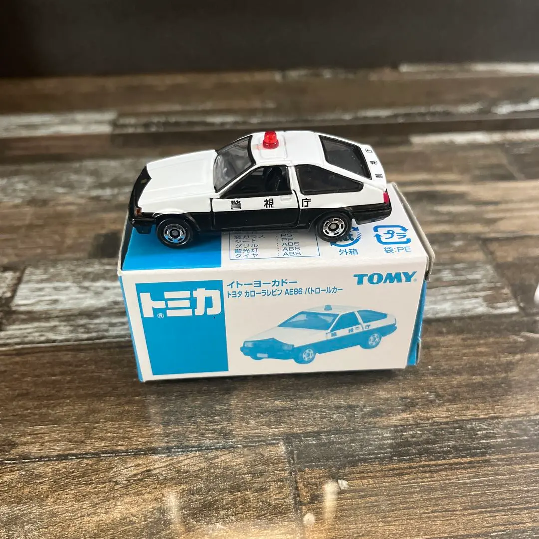 Thumbnail of Tomica Corolla Levin AE86 Police Car