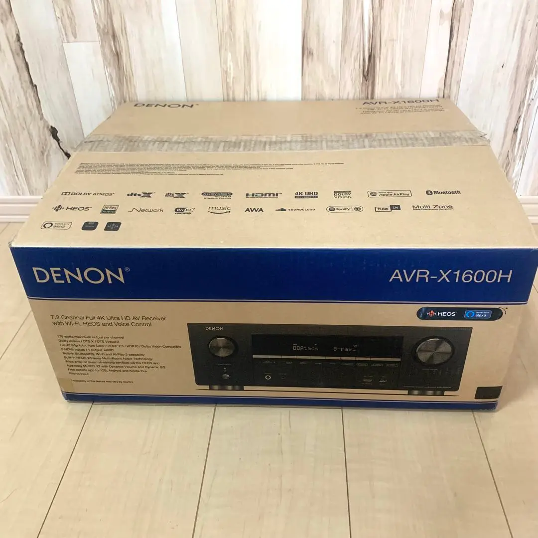 DENON7.2ch AVサラウンドレシーバー AVR-X1600H2020年製 Amazon.co.jp: デノン Denon AVR-X1600H AVサラウンドレシーバー