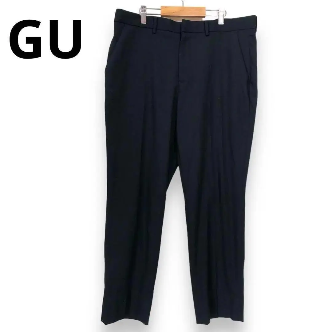Thumbnail of GU (ジーユー) Men's Slacks Business Pants Navy Blue 【XL】
