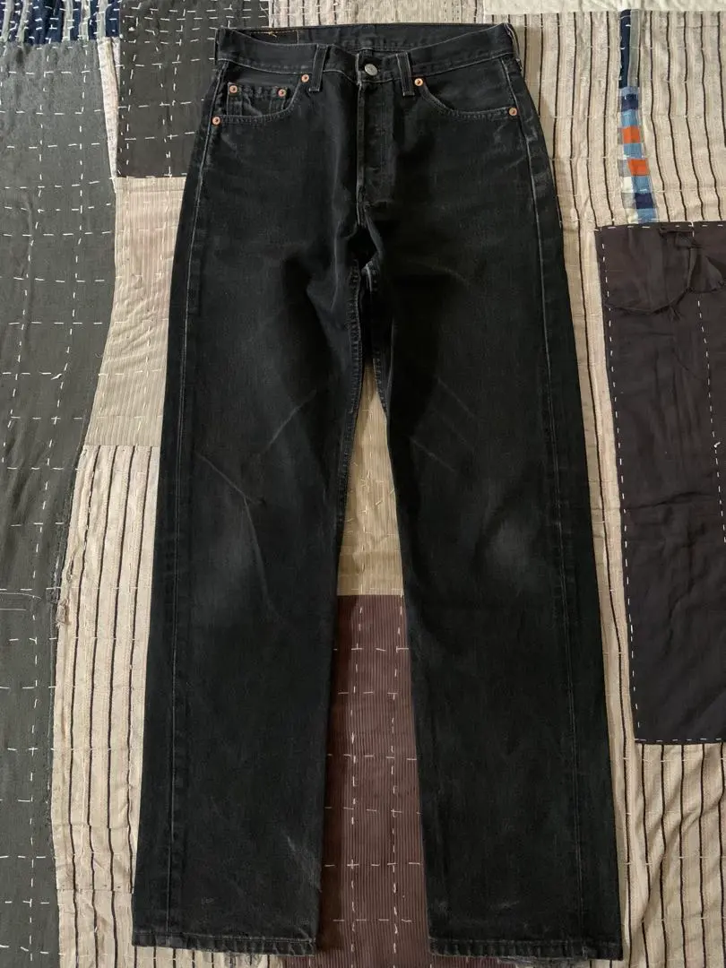 Thumbnail of 95 Levi's 501 vintage denim pants, made in USA, dyed