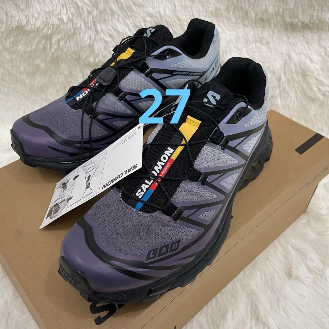 まSALOMON XT-6 CHROMATIC BlueFog27.5cm Salomon XT-6 Chromatic Blue Fog Men's - L47590800 - US