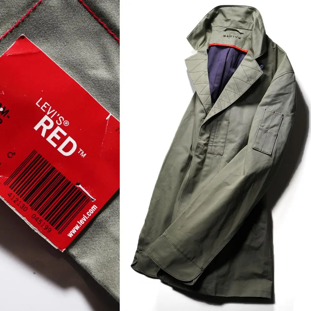 リーバイスレッドLevi's REDデニムテーラードジャケット燕尾 S